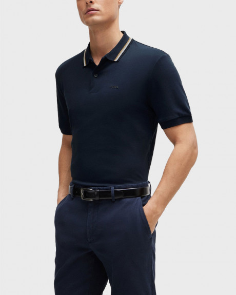 BOSS PENROSE ΑΝΔΡΙΚΗ ΠΟΛΟ ΜΠΛΟΥΖΑ ΚΟΝΤΟΜΑΝΙΚΗ - 50469360