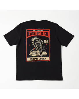 BLACKTOP FOUNDATION ΑΝΔΡΙΚΗ ΜΠΛΟΥΖΑ ΚΟΝΤΟΜΑΝΙΚΗ ΜΕ ΣΧΕΔΙΟ - MAMBA MENTALITY - ΜΑΥΡΟ