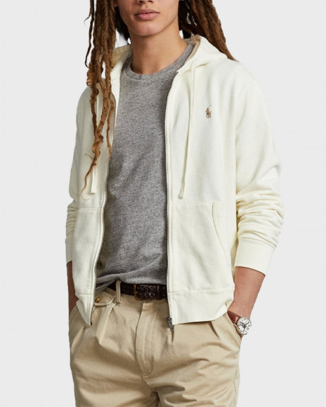 POLO RALPH LAUREN LOOPBACK TERRY MEN'S HOODED CARDIGAN - 710916692003
