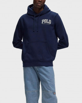 POLO RALPH LAUREN ΑΝΔΡΙΚΟ ΦΟΥΤΕΡ ΜΕ ΚΟΥΚΟΥΛΑ - 710952039001 - ΜΠΛΕ