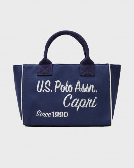 U.S. POLO ASSN. ΓΥΝΑΙΚΕΙΑ ΤΣΑΝΤΑ ΧΕΙΡΟΣ - BEUA76248WCO212 - ΜΠΛΕ