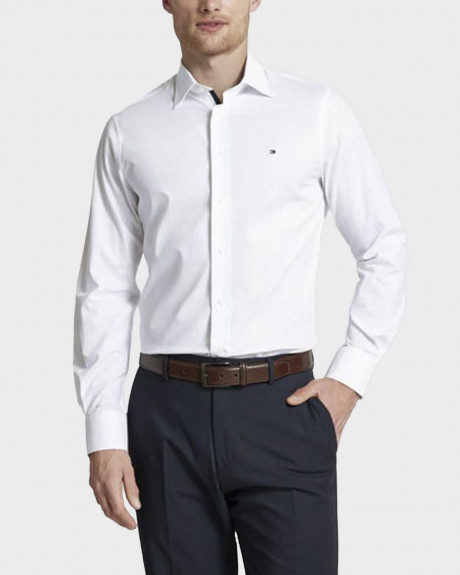 TOMMY HILFIGER ΑΝΔΡΙΚΟ ΠΟΥΚΑΜΙΣΟ ΚΑΝΟΝΙΚΗ ΓΡΑΜΜΗ - MW0MW35810