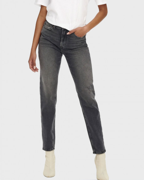 ONLY EMILY ΓΥΝΑΙΚΕΙΟ ΨΗΛΟΜΕΣΟ ΤΖΙΝ ΙΣΙΑ ΓΡΑΜΜΗ - 15259634