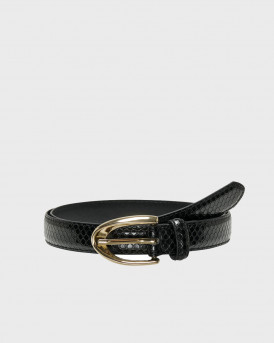 ONLY ΓΥΝΑΙΚΕΙΑ ΖΩΝΗ SNAKE PRINT - 15328061 - ΜΑΥΡΟ