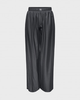 ONLY WOMEN'S WIDE LEG TROUSERS - 15328172 - DARK GREY