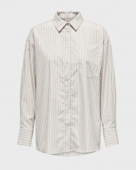 ONLY ΓΥΝΑΙΚΕΙΟ ΠΟΥΚΑΜΙΣΟ ΠΟΠΛΙΝΑ - 15328584 - ΑΣΠΡΟ