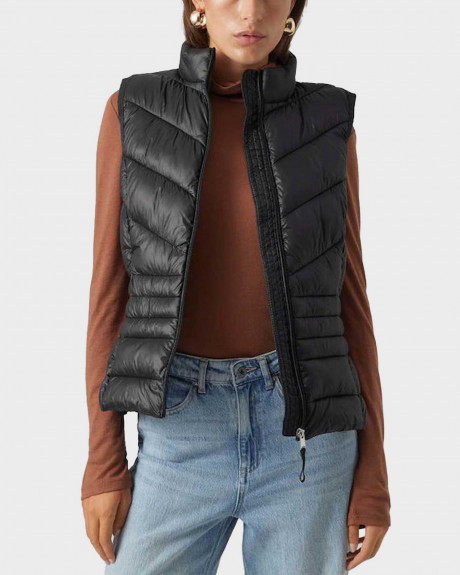 VERO MODA ΓΥΝΑΙΚΕΙΟ ΜΠΟΥΦΑΝ ΑΜΑΝΙΚΟ ΚΑΝΟΝΙΚΗ ΓΡΑΜΜΗ - 10289449