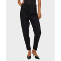 VERO MODA WOMEN'S TROUSERS HIGH WAISTED TAPERED - 10309140 - BLACK