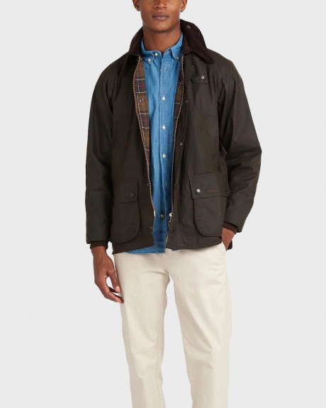 BARBOUR CLASSIC BEDALE ΑΝΔΡΙΚΟ ΚΕΡΩΜΕΝΟ ΜΠΟΥΦΑΝ - MWX0010