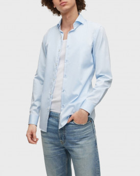 HUGO KASON MEN'S SLIM FIT SHIRT - 50482056 - LIGHT BLUE