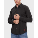 HUGO ERMO MEN'S SLIM FIT SHIRT - 50500216 - BLACK