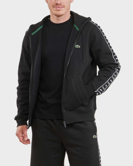 LACOSTE ΑΝΔΡΙΚΗ ΖΑΚΕΤΑ ΜΕ ΚΟΥΚΟΥΛΑ ΚΑΝΟΝΙΚΗ ΓΡΑΜΜΗ - SH7457