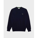 LACOSTE ΑΝΔΡΙΚΗ ΜΠΛΟΥΖΑ ΠΛΕΚΤΗ ΚΑΝΟΝΙΚΗ ΓΡΑΜΜΗ - ΑΗ1969 - ΜΠΛΕ