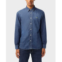 LACOSTE MEN'S DENIM SHIRT REGULAR FIT - CH0197 - BLUE