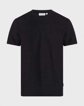 CALVIN KLEIN ΑΝΔΡΙΚΗ ΜΠΛΟΥΖΑ ΚΟΝΤΟΜΑΝΙΚΗ ΖΑΚΑΡ - Κ10Κ113060 - ΜΑΥΡΟ