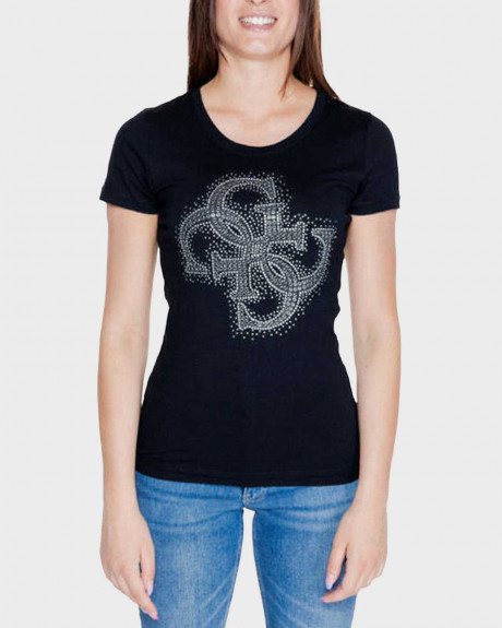 GUESS ΓΥΝΑΙΚΕΙΑ ΜΠΛΟΥΖΑ ΜΕ ΣΧΕΔΙΟ 4G -  W4YI37J1314