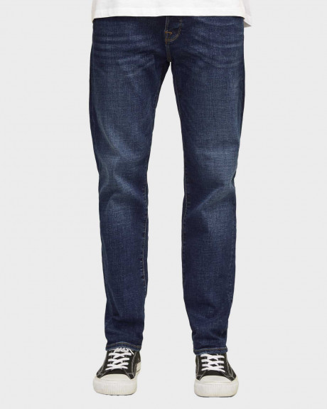 JACK & JONES MEN'S JEANS TAPERED FIT - 12258193