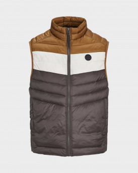 JACK & JONES ΑΝΔΡΙΚΟ ΜΠΟΥΦΑΝ ΑΜΑΝΙΚΟ ΨΗΛΟΣ ΛΑΙΜΟΣ - 12258457 - ΚΑΦΕ