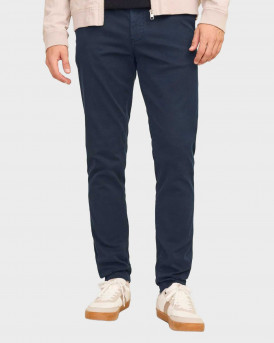JACK & JONES ΑΝΔΡΙΝΟ ΠΑΝΤΕΛΟΝΙ CHINO ΣΤΕΝΗ ΓΡΑΜΜΗ - 12260904 - ΜΠΛΕ
