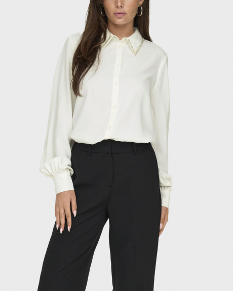 ONLY ΓΥΝΑΙΚΕΙΟ ΠΟΥΚΑΜΙΣΟ ΜΕ ΣΤΡΑΣ - 15331800