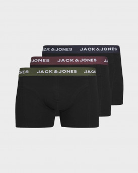 JACK & JONES ΑΝΔΡΙΚΑ ΕΣΩΡΟΥΧΑ 3 ΤΕΜΑΧΙΑ - 12259085 - ΜΑΥΡΟ