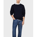 TOMMY HILFIGER MEN'S CABLE SWEATER - MW0MW33132 - GREY