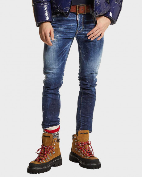 DSQUARED2 ΑΝΔΡΙΚΟ ΠΑΝΤΕΛΟΝΙ ΤΖΙΝ ΣΤΕΝΗ ΓΡΑΜΜΗ - S74LB1556S30664