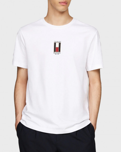 TOMMY HILFIGER ΑΝΔΡΙΚΗ ΜΠΛΟΥΖΑ ΚΟΝΤΟΜΑΝΙΚΗ ΚΑΝΟΝΙΚΗ ΓΡΑΜΜΗ- MW0MW36512