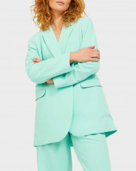 JACK & JONES XX JXMARY ΓΥΝΑΙΚΕΙΟ BLAZER - 12200590 - ΓΑΛΑΖΙΟ