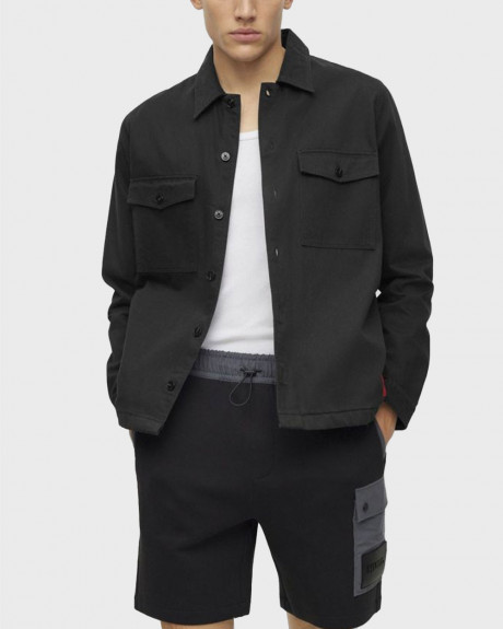 HUGO ENALU MEN'S OVERSIZED OVERSHIRT - 50468744