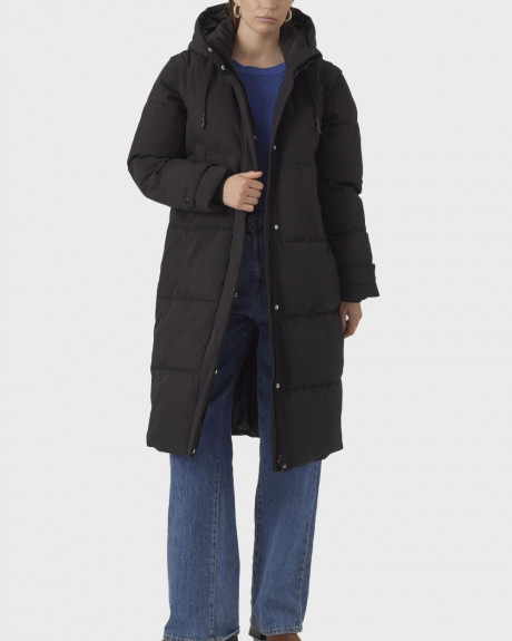 VERO MODA WOMEN'S LONG HOODED JACKET - 10299498