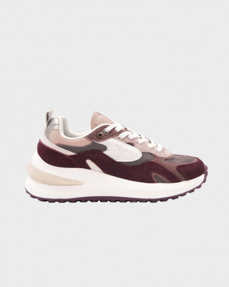 PEPE JEANS WOMEN'S SNEAKERS SYNTHETIC LEATHER - PLS60013