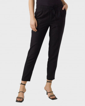 VERO MODA ΓΥΝΑΙKΕΙΟ ΛΙΝΟ ΠΑΝΤΕΛΟΝΙ  - 10279691 - ΜΑΥΡΟ