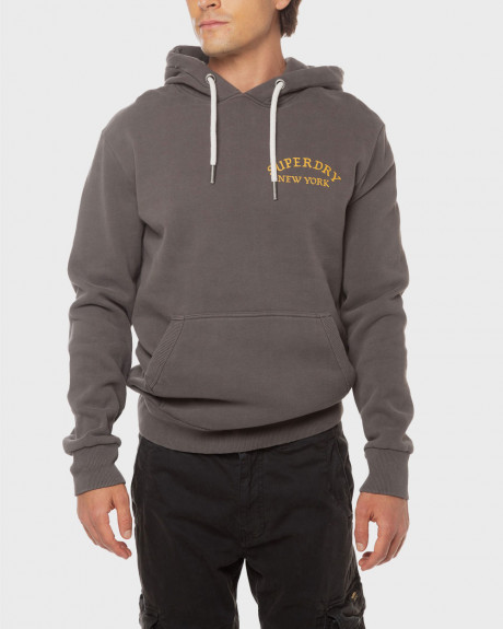 SUPERDRY OVIN TATTOO GRAPHIC ΑΝΔΡΙΚΟ ΦΟΥΤΕΡ ΜΕ ΚΟΥΚΟΥΛΑ - Μ2013957Α