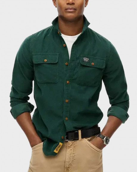 SUPERDRY MEN'S SHIRT CORDUROY REGULAR FIT - M4010722A