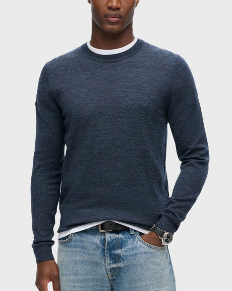 SUPERDRY D2 OVIN ESSENTIAL ΑΝΔΡΙΚΟ ΠΟΥΛΟΒΕΡ - Μ6110642Α