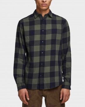 JACK & JONE'S ΑΝΔΡΙΚΟ ΠΟΥΚΑΜΙΣΟ - 12181602 - ΛΑΔΙ