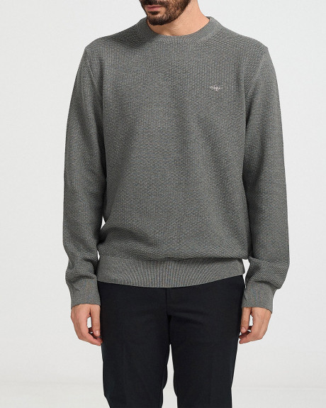 GANT ΑΝΔΡΙΚΟ ΠΟΥΛΟΒΕΡ TEXTURED - 8030210