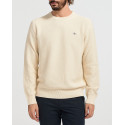 GANT ΑΝΔΡΙΚΟ ΠΟΥΛΟΒΕΡ TEXTURED - 8030210 - ΓΚΡΙ