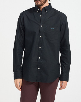 GANT MEN'S REG BEEFY OXFORD SHIRT - 3240250 - BLACK