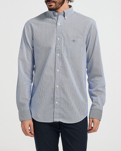 GANT MEN'S ΜΜ REG POPLIN BANKER SHIRT - 3000140