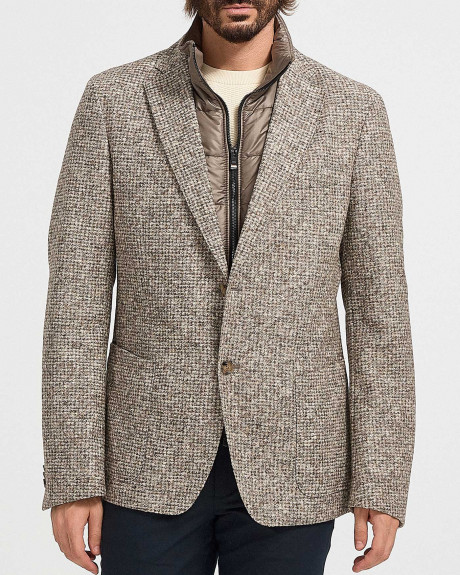 BOSS ΑΝΔΡΙΚΟ ΣΑΚΑΚΙ ΜΑΛΛΙΝΟ ΣΤΕΝΗ ΓΡΑΜΜΗ - 50528199