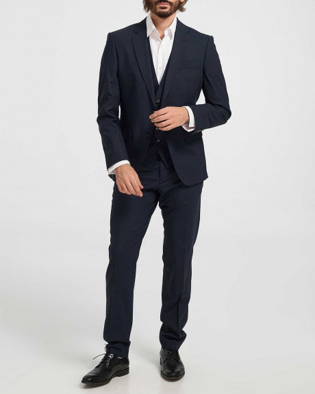 BOSS MEN'S SUIT SLIM FIT WOOLEN 3PCS - 50502437