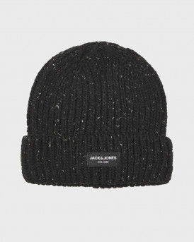 JACK & JONES ΑΝΔΡΙΚΟΣ ΠΛΕΚΤΟΣ ΣΚΟΥΦΟΣ - 12190549 - ΜΑΥΡΟ