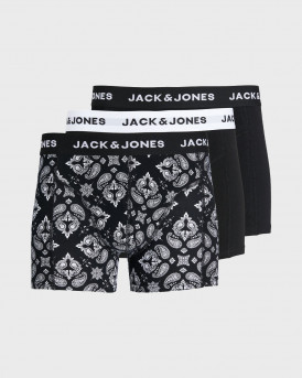 JACK & JONES ΑΝΔΡΙΚΑ ΜΠΟΞΕΡΑΚΙΑ ΣΕΤ 3 ΤΜΧ. - 12259575 - ΜΑΥΡΟ