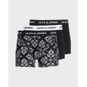 JACK & JONES ΑΝΔΡΙΚΑ ΜΠΟΞΕΡΑΚΙΑ ΣΕΤ 3 ΤΜΧ. - 12259575 - ΜΑΥΡΟ