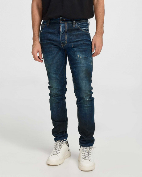 DSQUARED2 ΑΝΔΡΙΚΟ ΠΑΝΤΕΛΟΝΙ ΤΖΙΝ ΣΤΕΝΗ ΓΡΑΜΜΗ - S71LB1471S30342