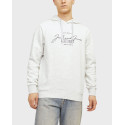 JACK & JONES ΑΝΔΡΙΚΟ ΦΟΥΤΕΡ ΜΕ ΚΟΥΚΟΥΛΑ - 12256838 - ΜΑΥΡΟ