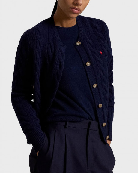 POLO RALPH LAUREN WOMEN'S WOOLEN CARDIGAN - 211910443008