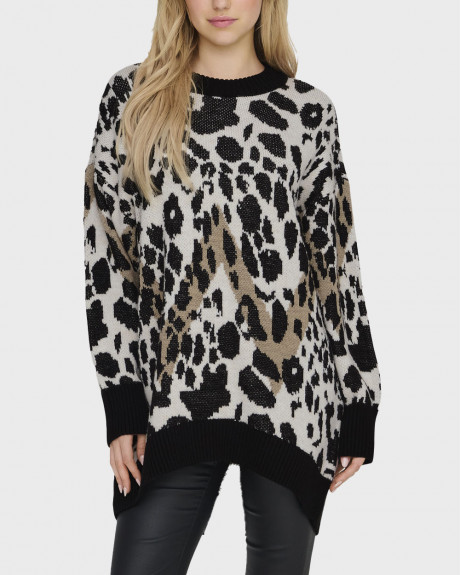 ONLY ΓΥΝΑΙΚΕΙΟ ΠΟΥΛΟΒΕΡ OVERSIZED - 15332159